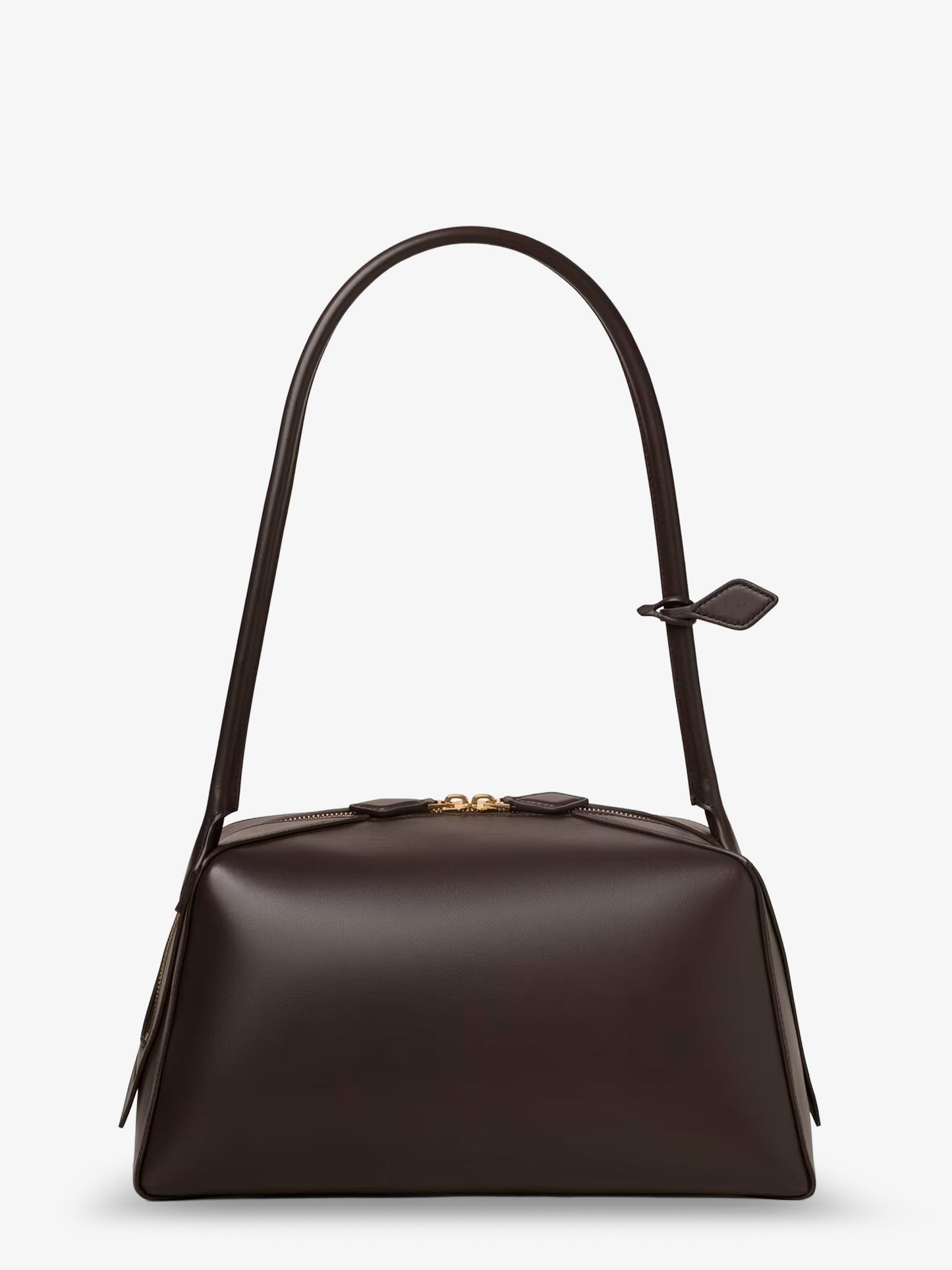 Bouledogue leather shoulder bag