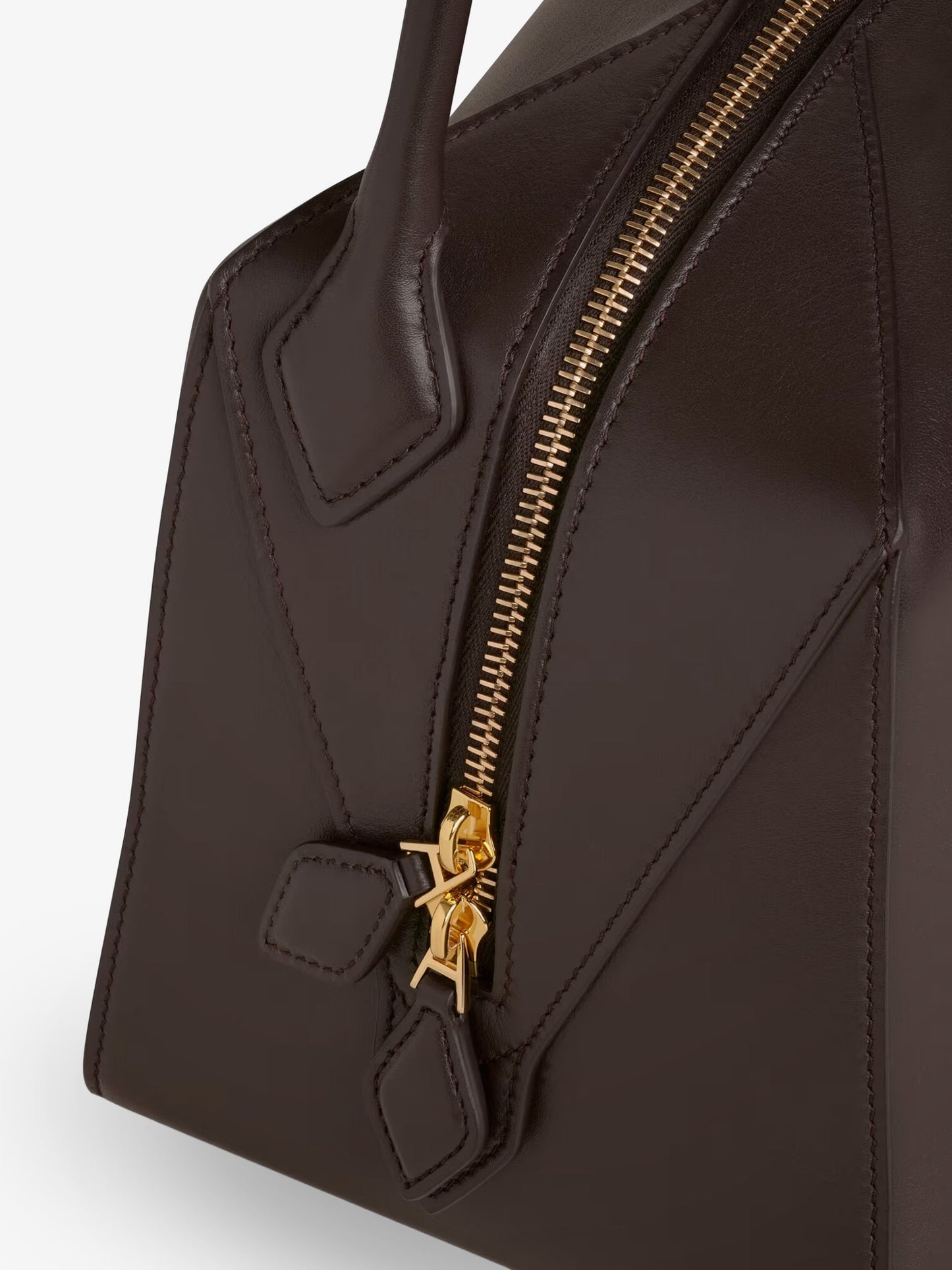 Bouledogue leather shoulder bag