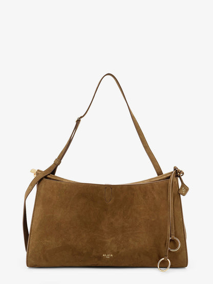 Le Click Pocket 35 nabuck shoulder bag thumbnail
