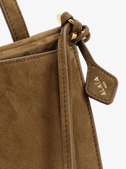 Le Click Pocket 35 nabuck shoulder bag thumbnail