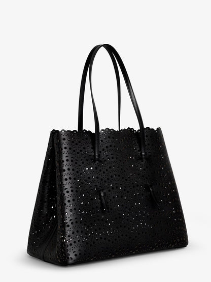 Mina 37 leather shoulder bag with Vienne motif thumbnail