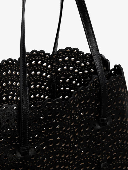 Mina 37 leather shoulder bag with Vienne motif thumbnail