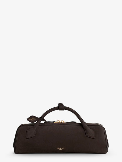 Teckel Clutch suede handbag thumbnail