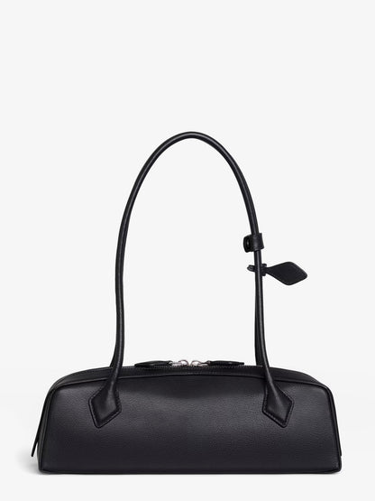 Le Teckel Medium leather shoulder bag thumbnail