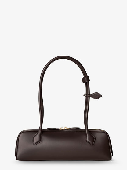 Le Teckel Medium leather shoulder bag thumbnail
