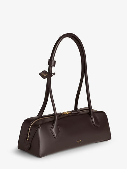 Le Teckel Medium leather shoulder bag thumbnail