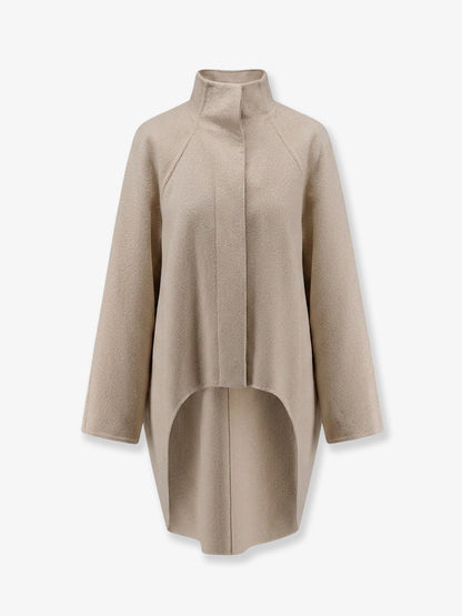 Cappotto in cashmere asimmetrico thumbnail