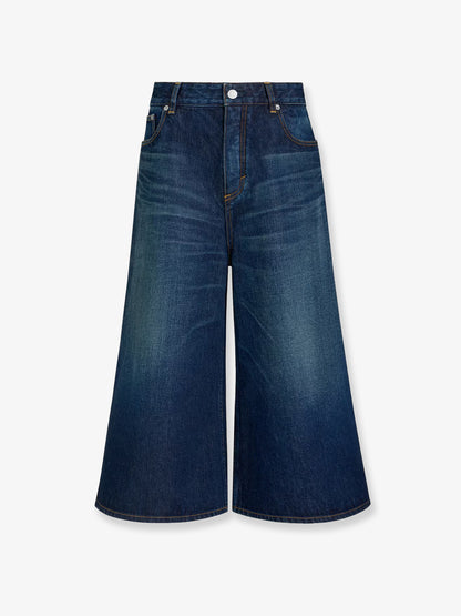 Bermuda in blue denim thumbnail