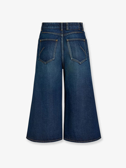 Bermuda in blue denim thumbnail
