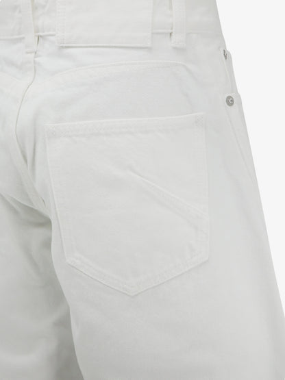 Rodeo white denim trousers thumbnail