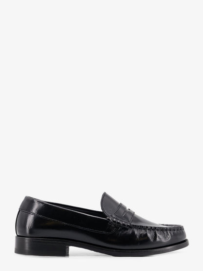 Rivet leather loafers thumbnail