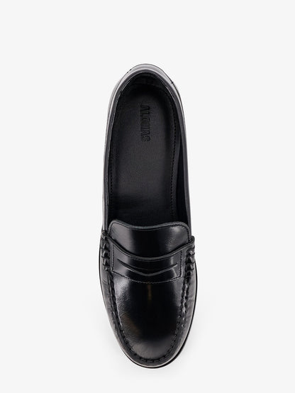 Rivet leather loafers thumbnail