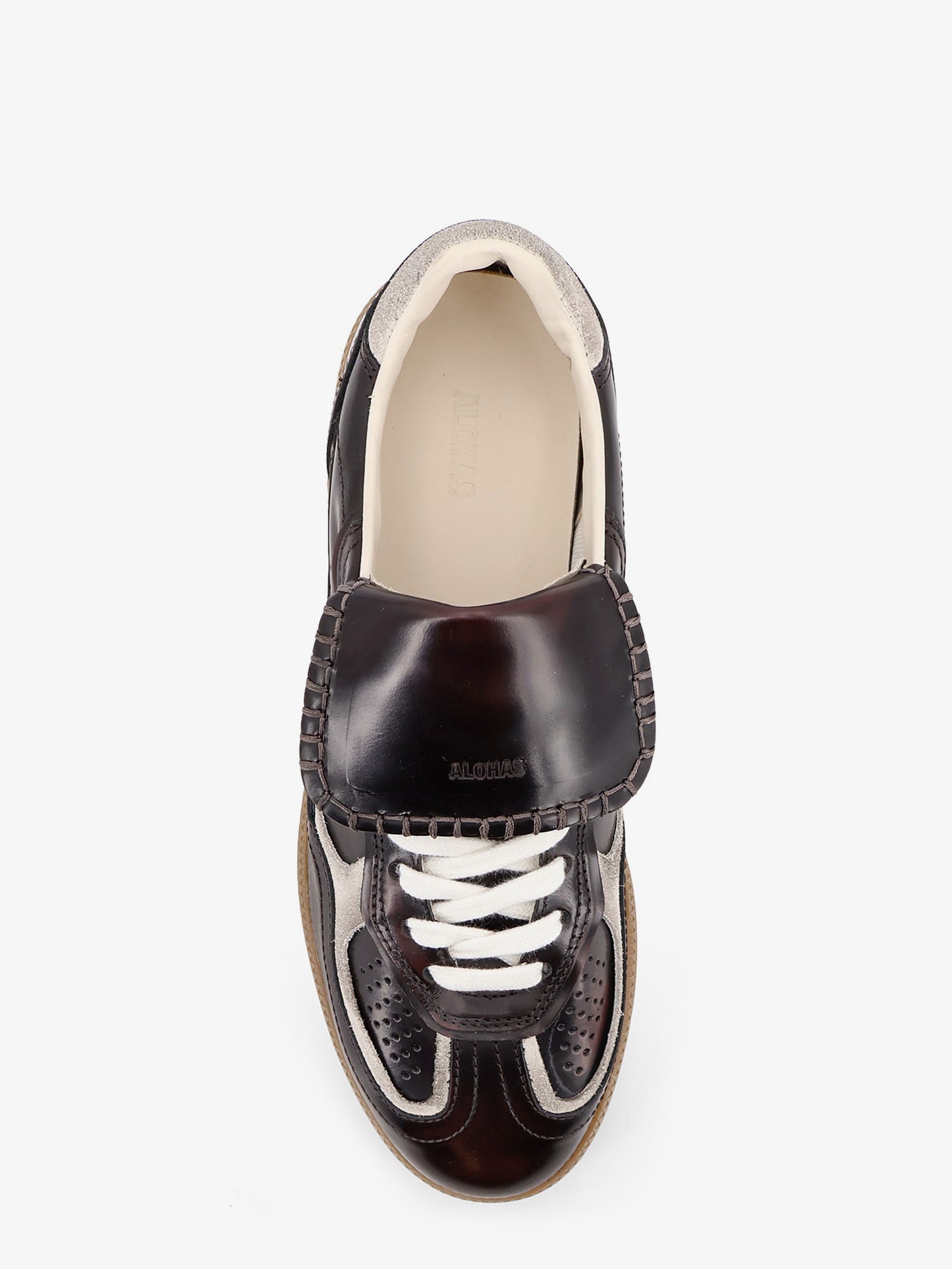 Tb.490 Club leather sneakers