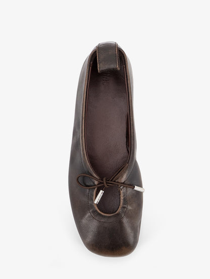 Rosalind leather ballerinas thumbnail