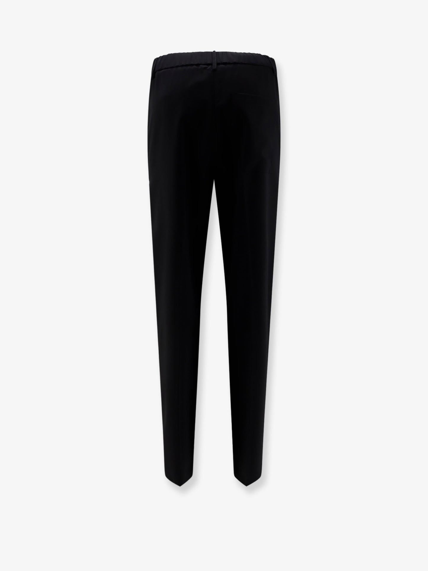 Pantaloni a sigaretta in lana vergine