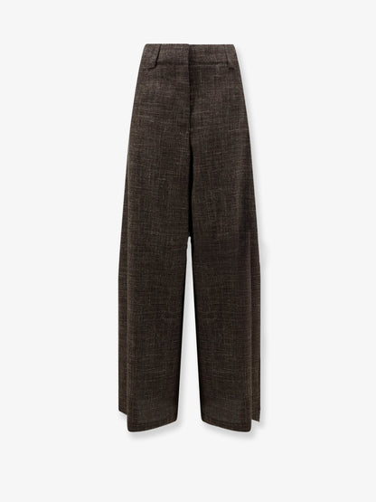 Pantaloni in misto lana e lino thumbnail