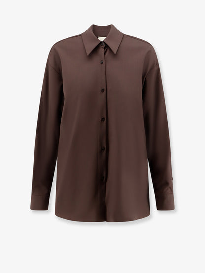 Stretch virgin wool shirt thumbnail