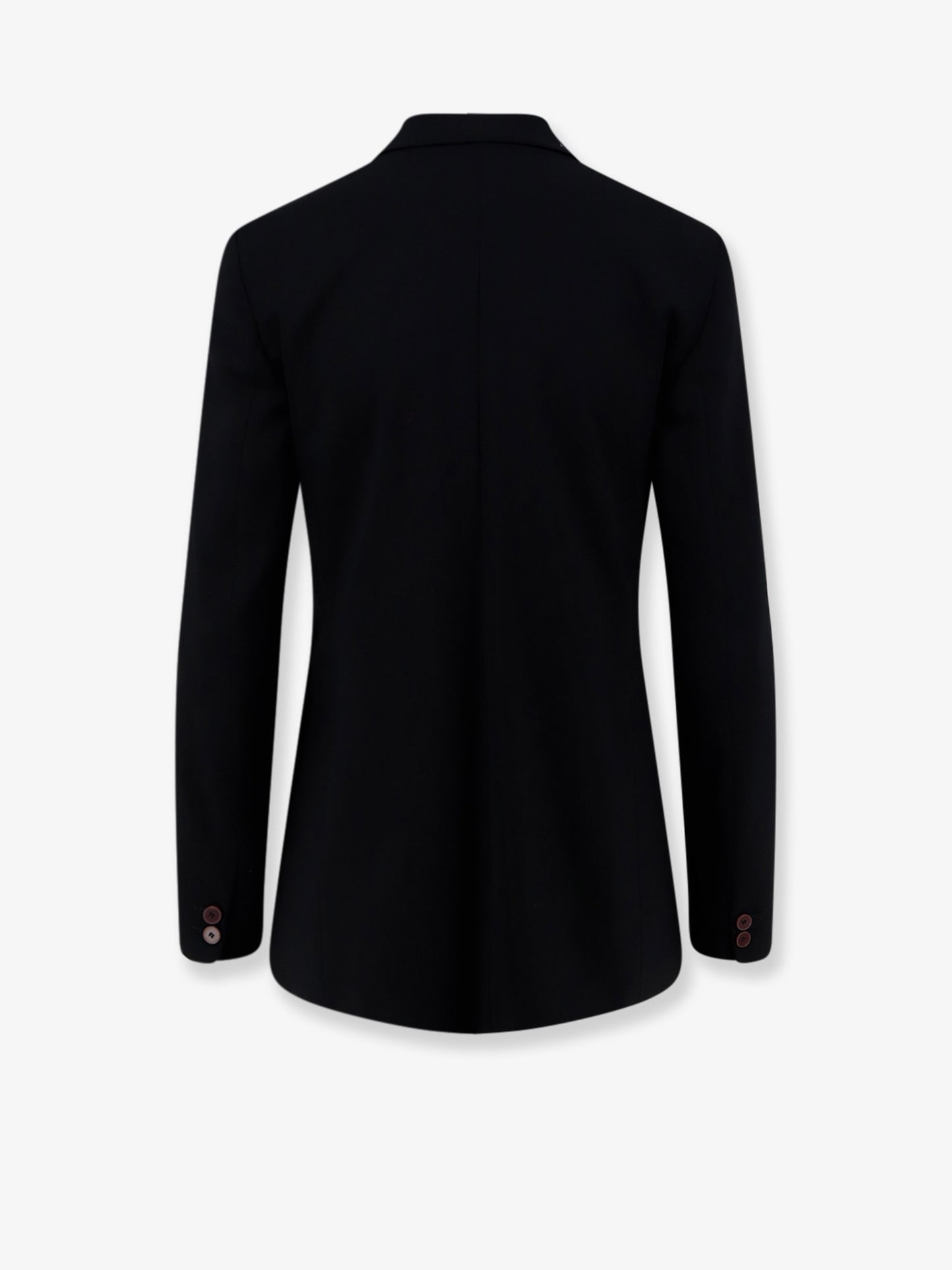 Blazer monopetto in lana vergine stretch