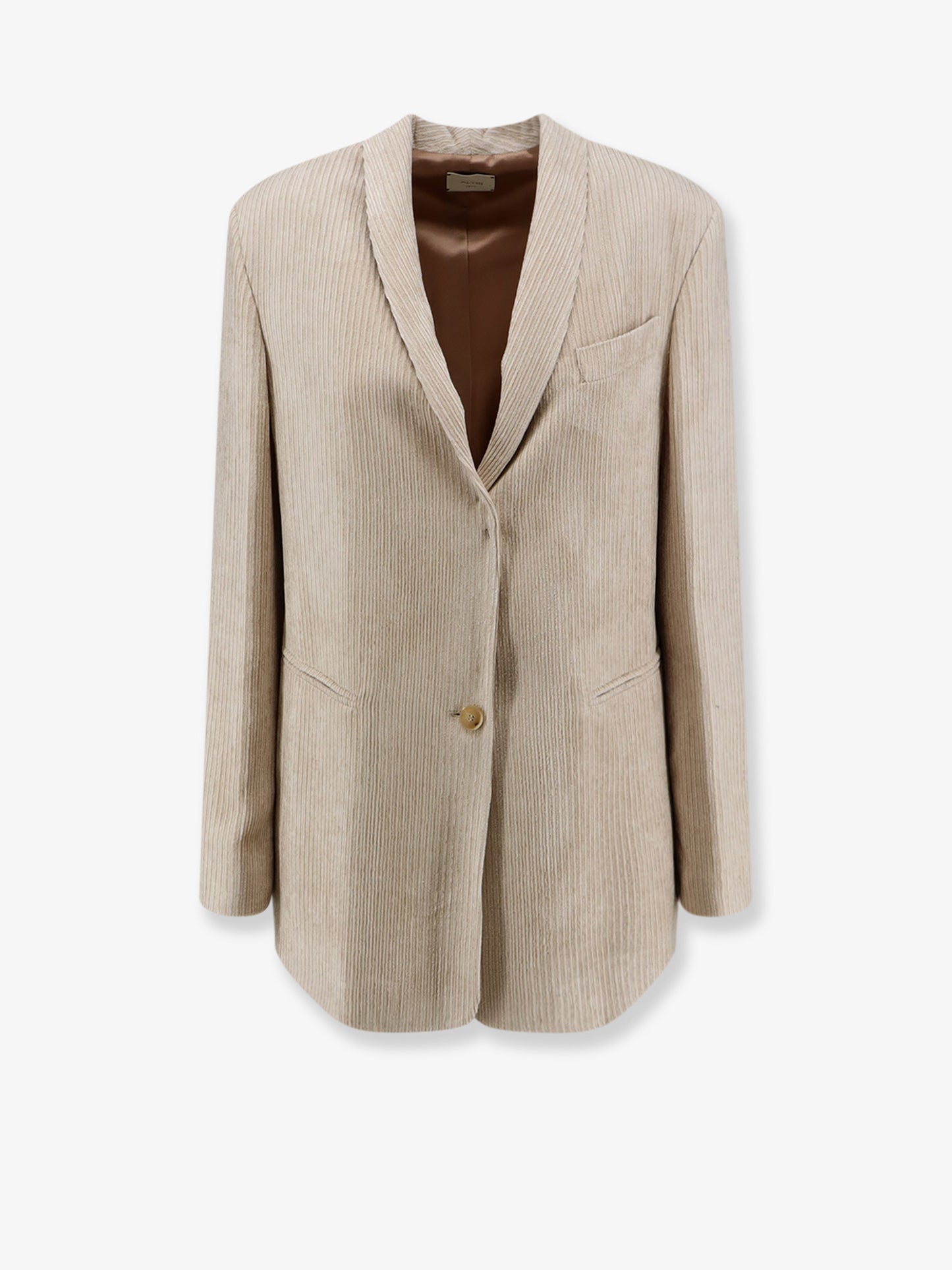 Blazer in velluto a coste
