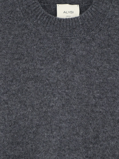 Merino wool and cashmere blend sweater thumbnail