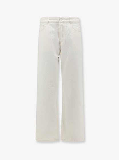 White denim trousers thumbnail
