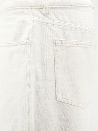White denim trousers thumbnail