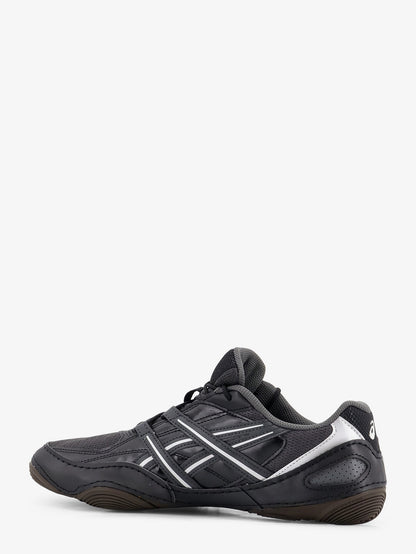Hypersync mesh and leather sneakers with embroidered logo thumbnail