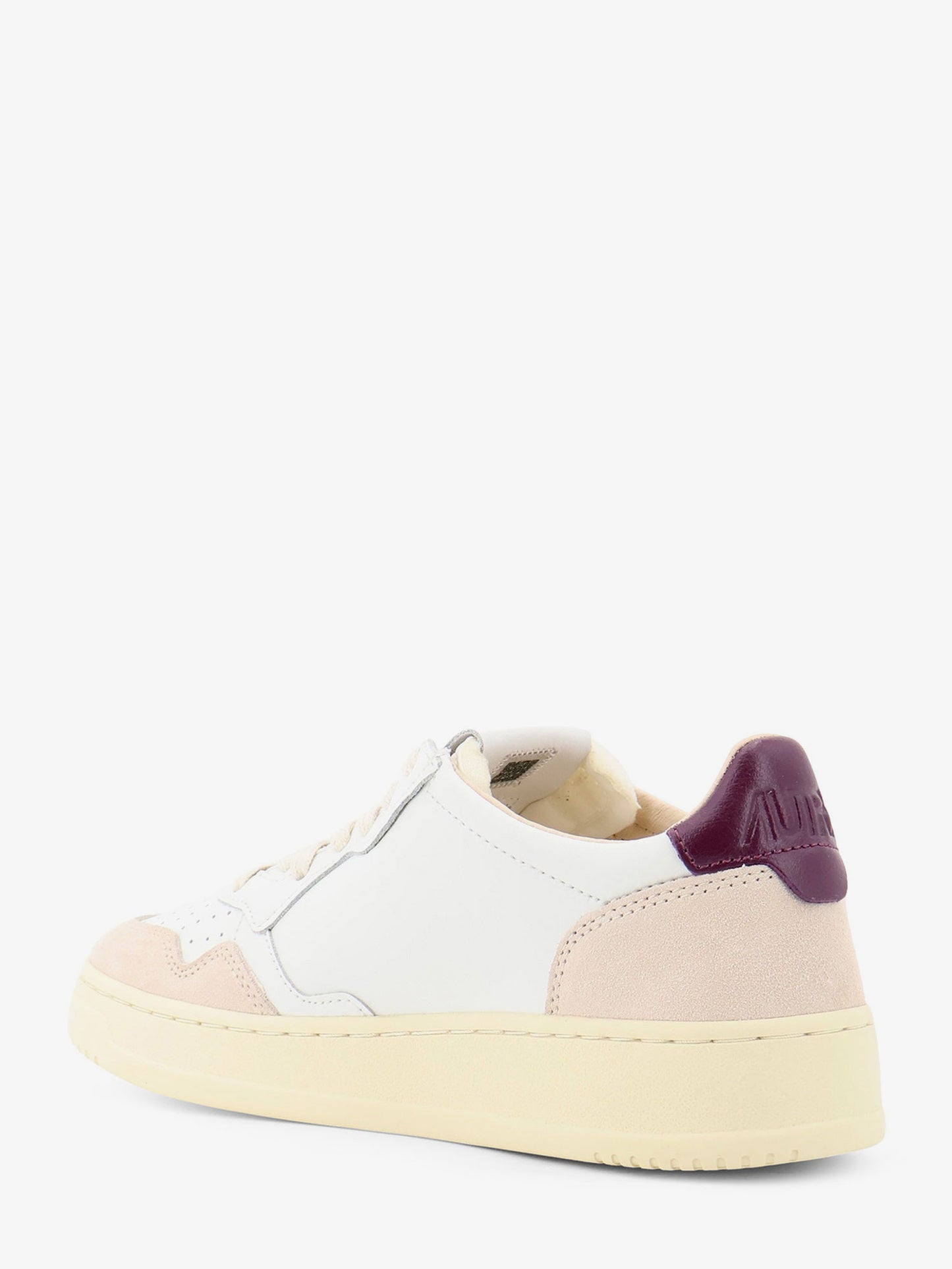Medalist leather and suede sneakers
