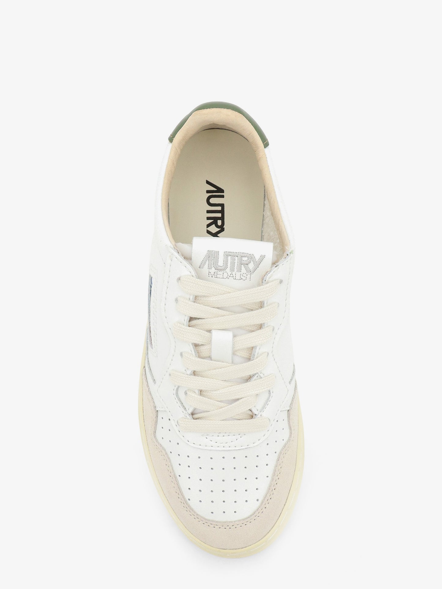 Medalist Low leather sneakers with side logo