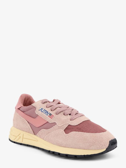 Reelwind Low mesh and suede sneakers with side logo thumbnail