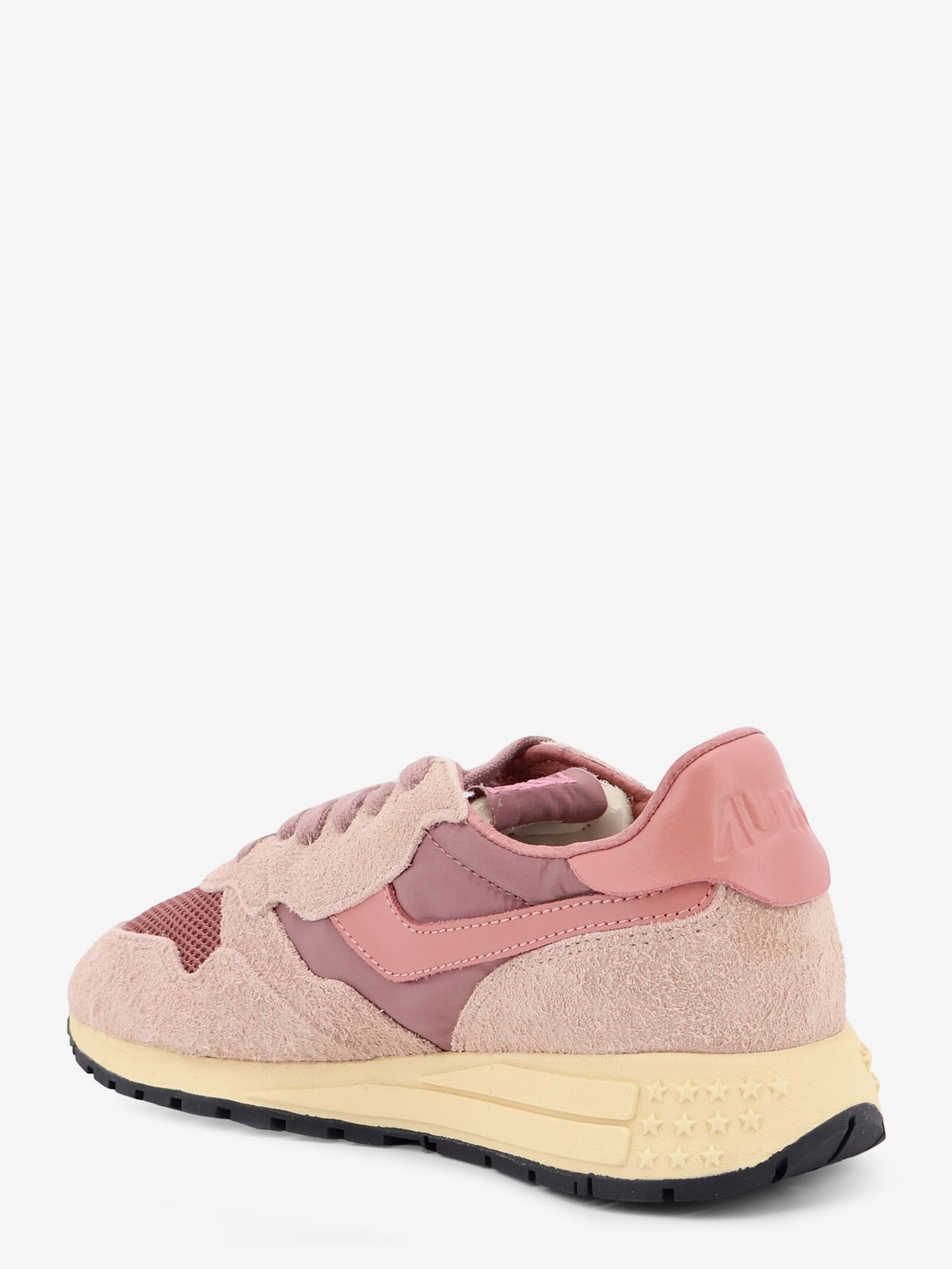 Reelwind Low mesh and suede sneakers with side logo
