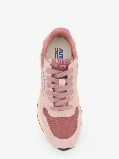 Reelwind Low mesh and suede sneakers with side logo thumbnail