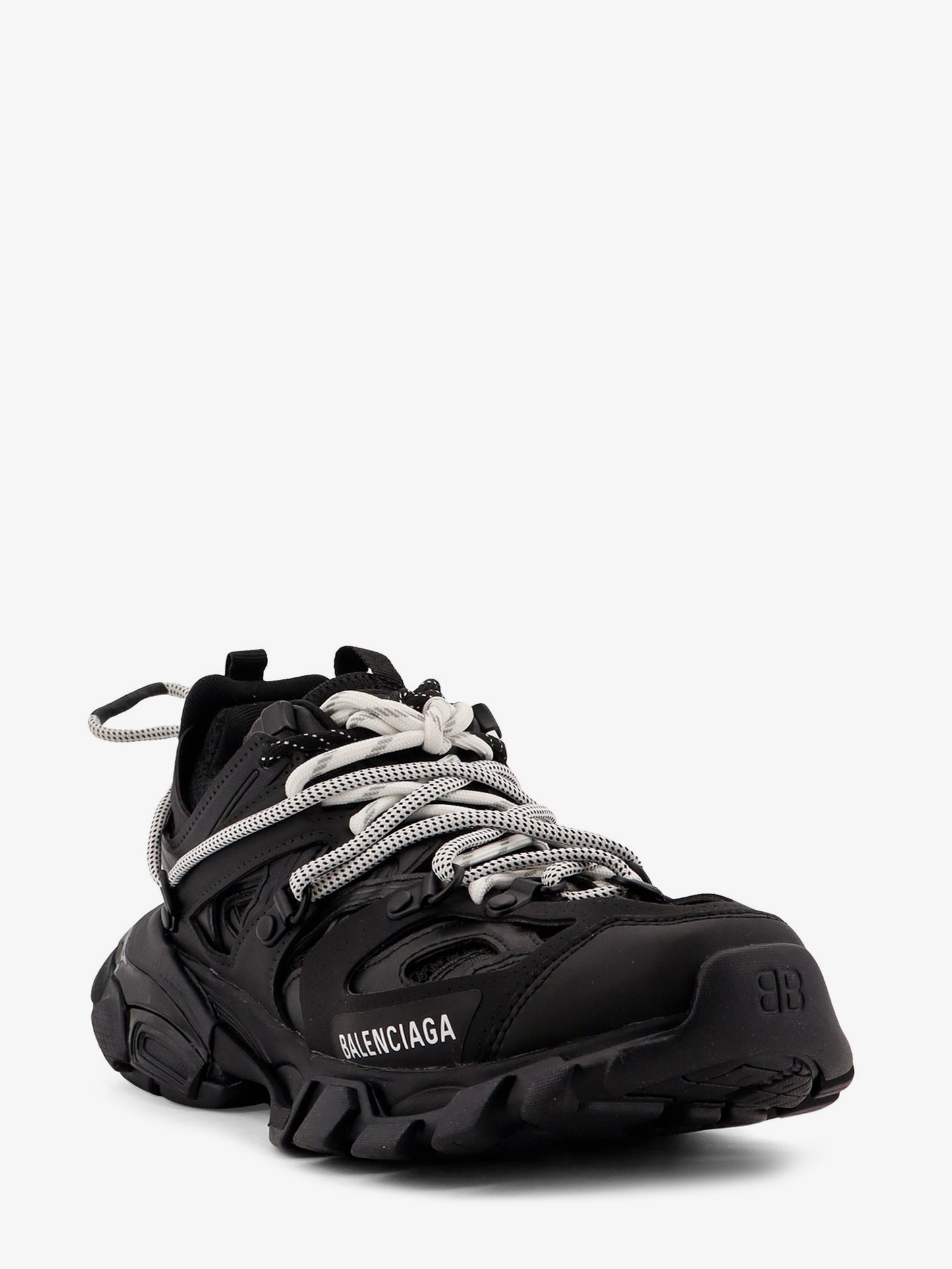 Sneakers Track in mesh con doppi lacci