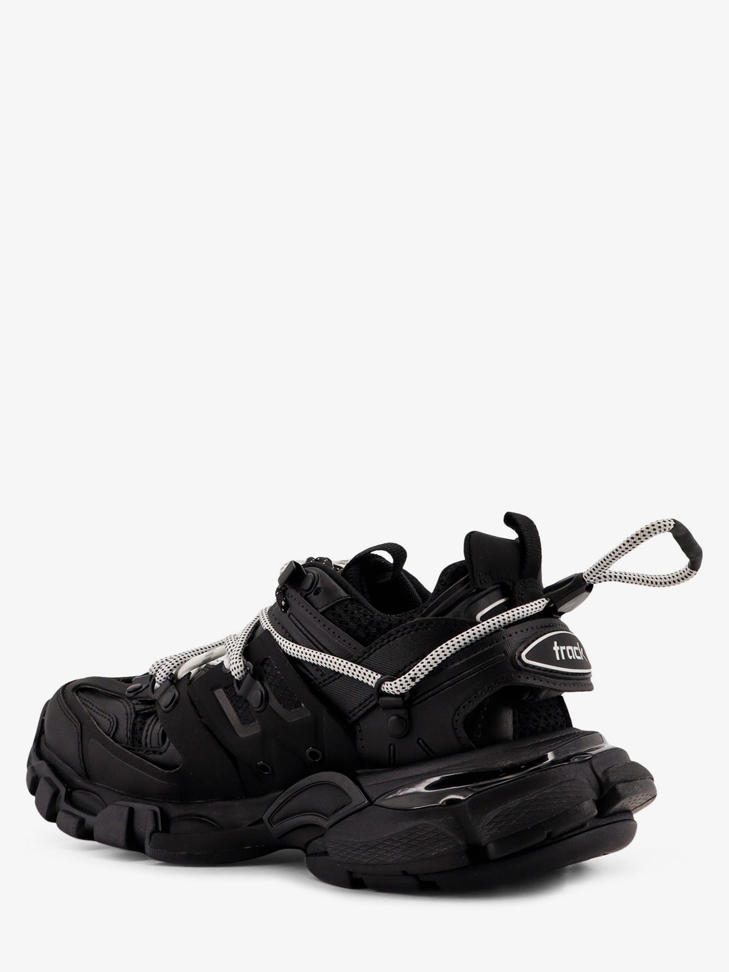 Sneakers Track in mesh con doppi lacci
