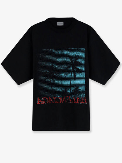 Cotton T-shirt with front print thumbnail