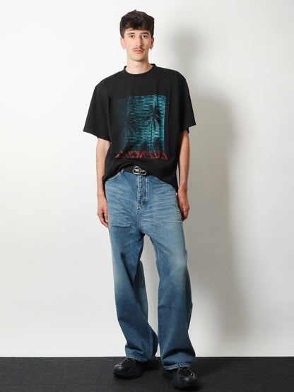 Cotton T-shirt with front print thumbnail
