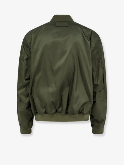 Nylon bomber with orange lining thumbnail