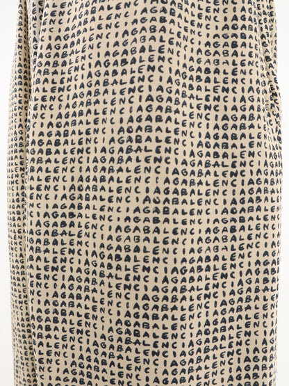 Monogram silk trousers thumbnail