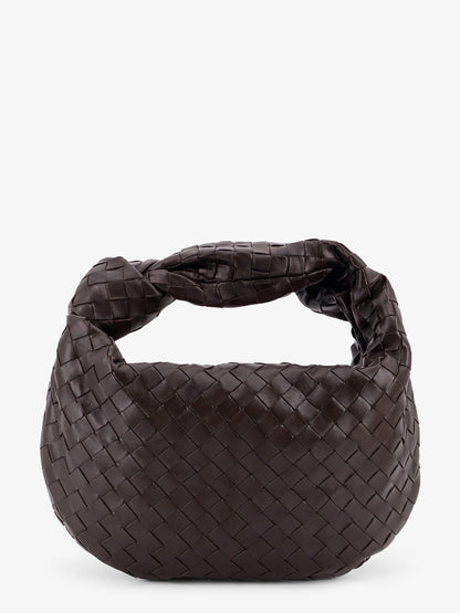 Jodie Small leather handbag with Intrecciato motif thumbnail