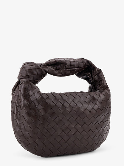 Jodie Small leather handbag with Intrecciato motif thumbnail
