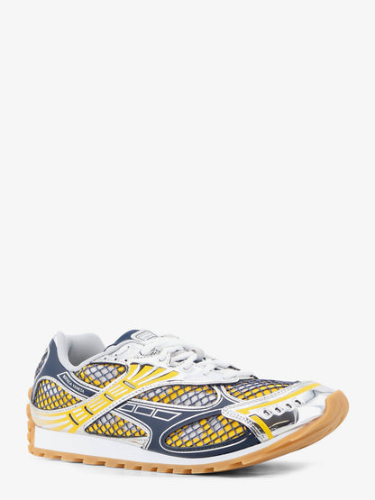 Orbit mesh and leather sneakers thumbnail