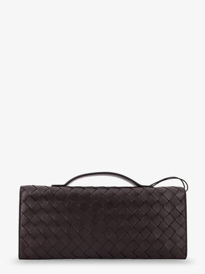 Andiamo Leather Clutch with Intrecciato motif thumbnail