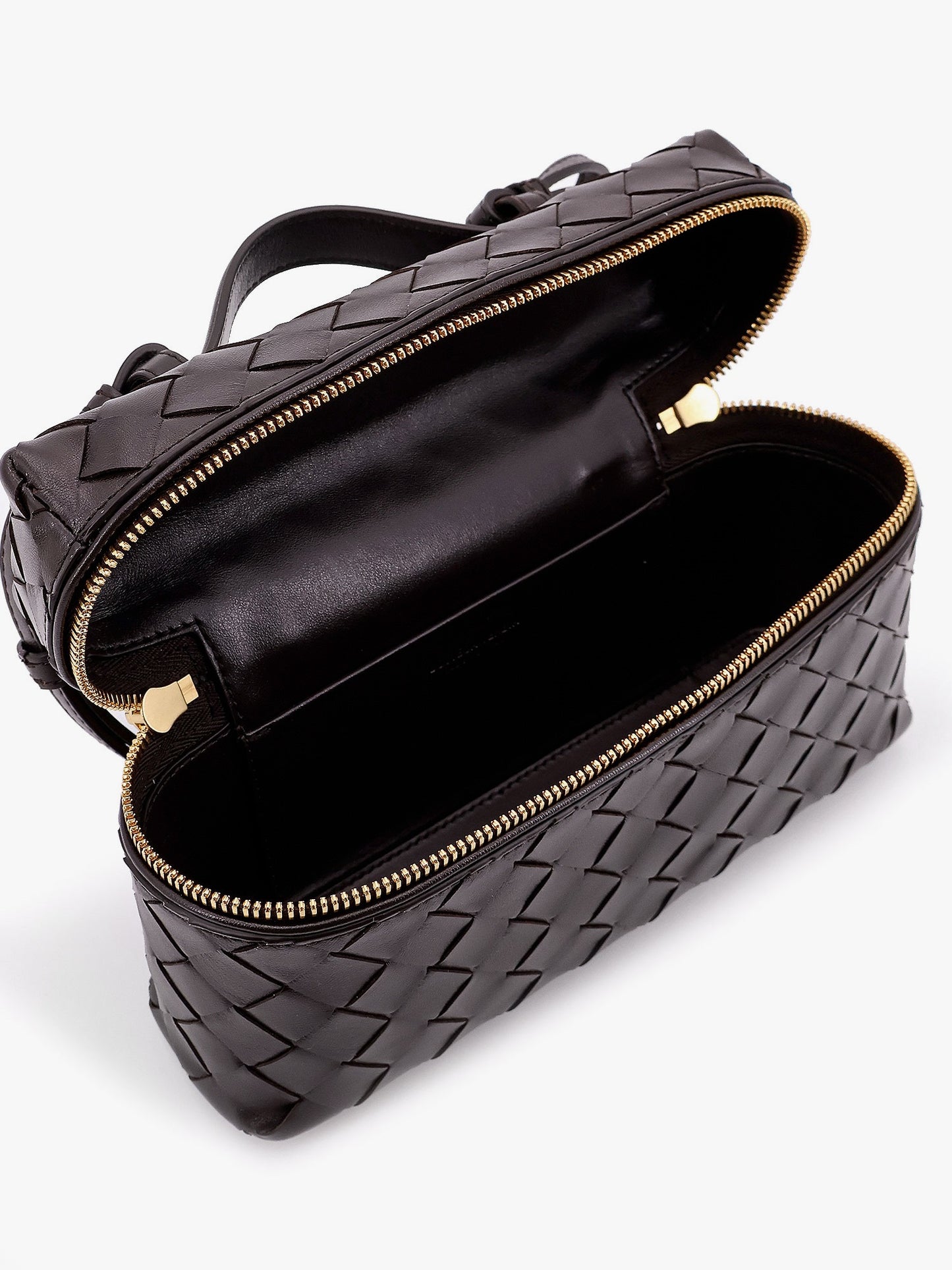 Bang Bang leather shoulder bag with Intrecciato pattern