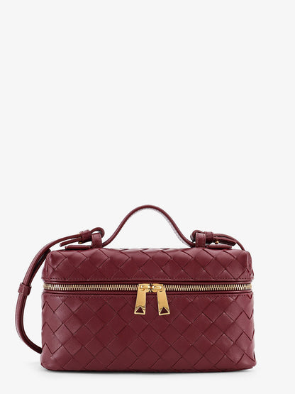 Bang Bang leather vanity case with Intrecciato motif thumbnail