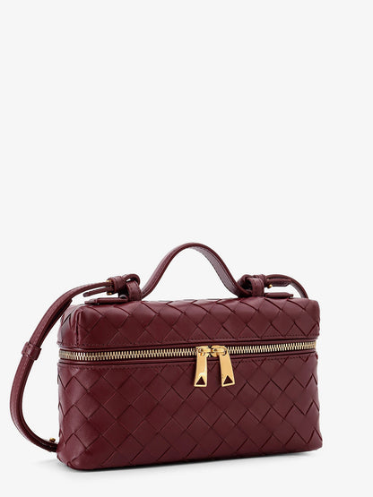 Bang Bang leather vanity case with Intrecciato motif thumbnail