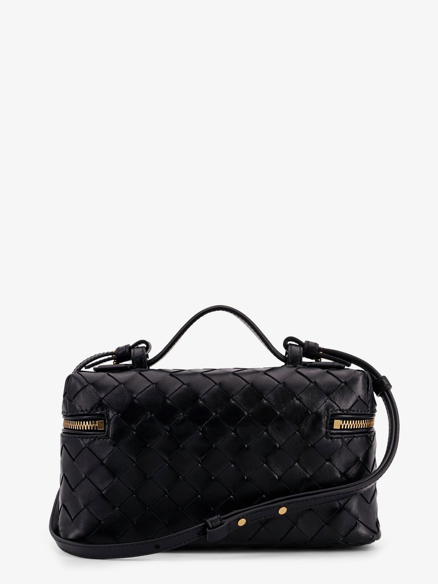 Bang Bang Intrecciato leather vanity case