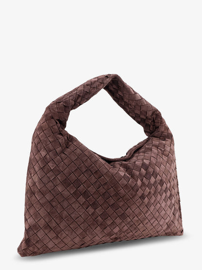 Hop leather shoulder bag with Intrecciato effect thumbnail