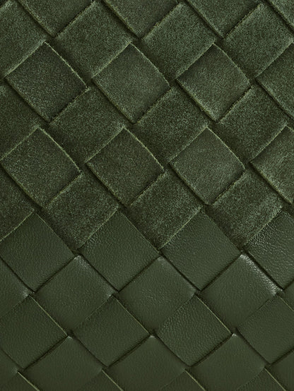 Suede Dustbag with Intrecciato motif thumbnail