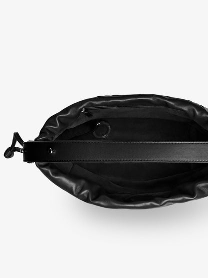 Bucket Intrecciato Biblioteca leather shoulder bag thumbnail