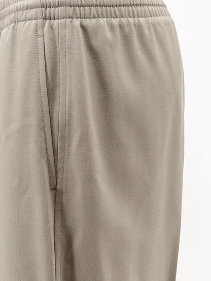 Light Wool trousers with drawstring thumbnail